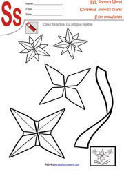 snowflake-christmas-craft-worksheet